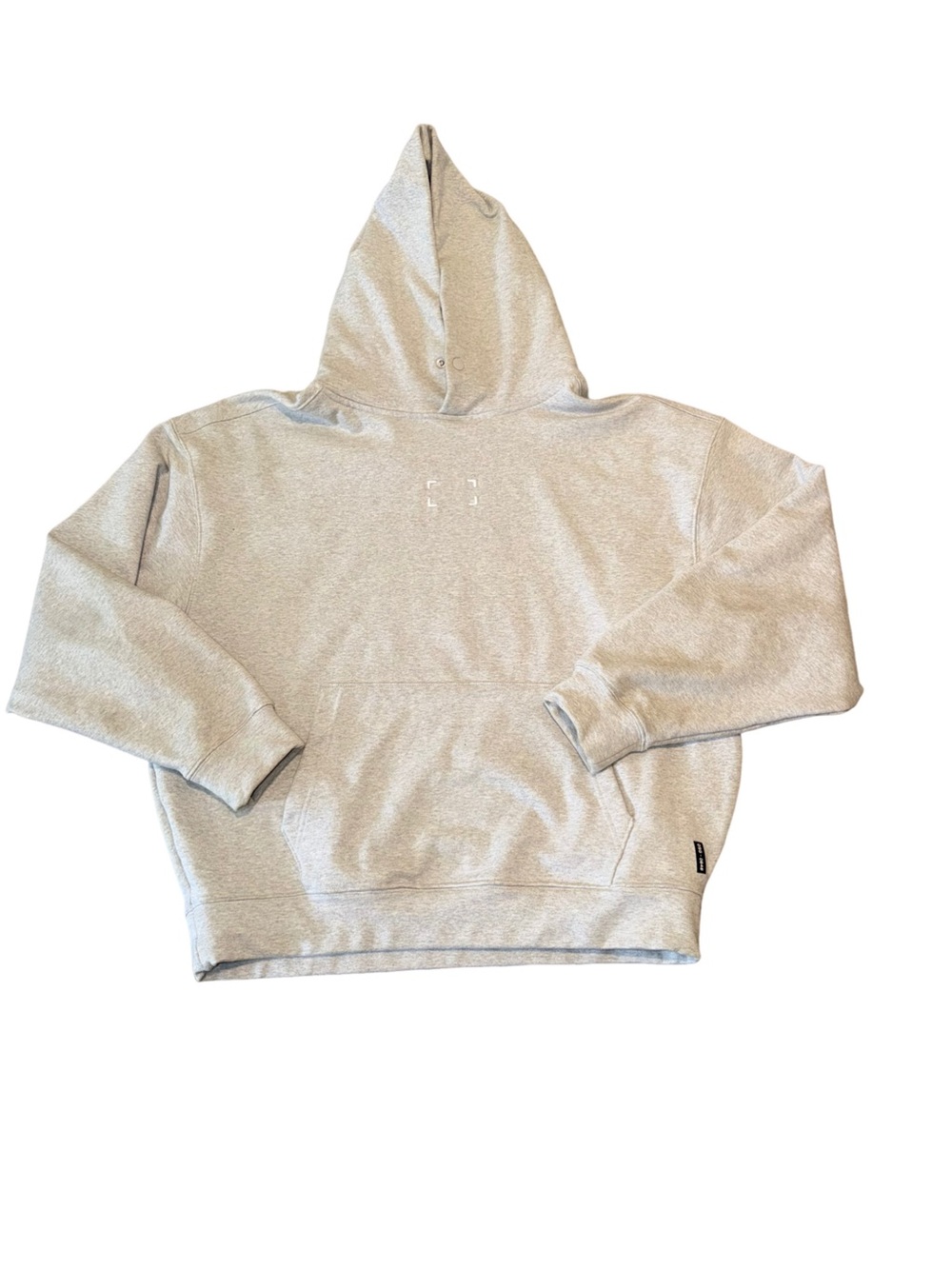 Men's ASRV Hooded Sweatshirt - Light Gray size large